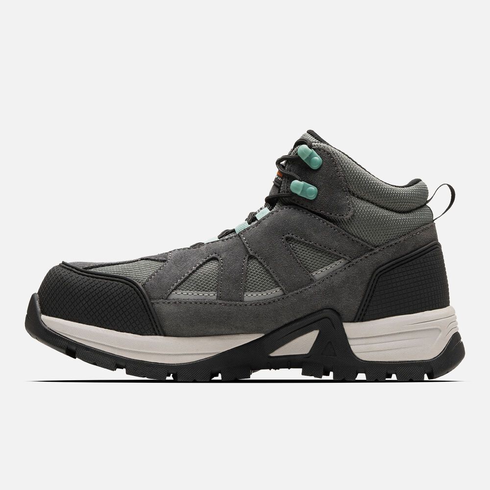 Zapato Seguridad Lippi Pro Work Mujer Ventus Mid Verde Claro image number 2.0